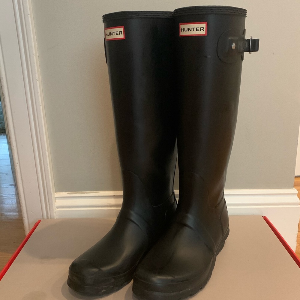 Hunter Boots in matte